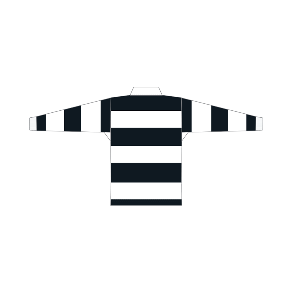 Old Belvedere RFC Traditional Jersey BLK Teamwear