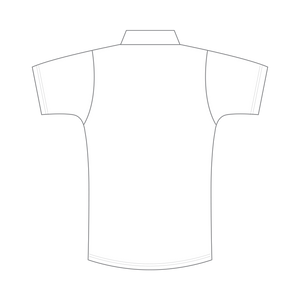 YPCC - WHITE PLAYING POLO S/S - JNR & Men's