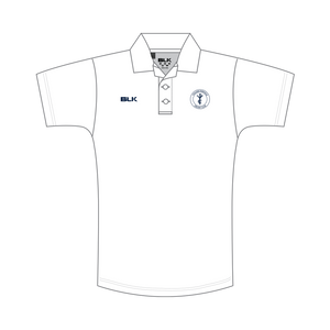 YPCC - WHITE PLAYING POLO S/S - JNR & Men's