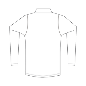 YPCC - WHITE PLAYING POLO L/S - JNR & Men's